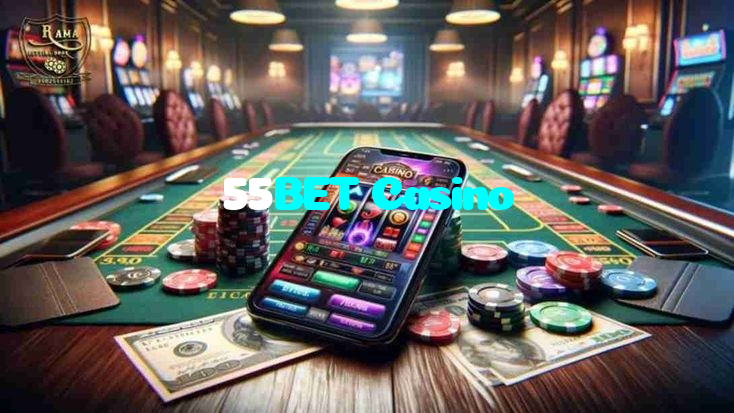 available types of 55BET Casino bet including pre-match live express and system bets
